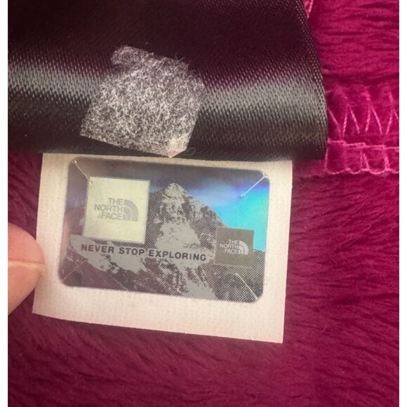 North Face Jacket Womens Medium Pink Lined Wind Rain Resistant Outdoor Classic - Picture 8 of 10